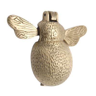 Spira Brass Bumble Bee Door Knocker (130mm x 160mm), Satin Brass - SB4111SB SATIN BRASS