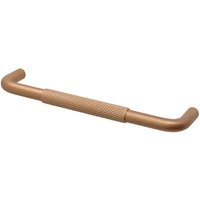 Insignia - Knurled D Shaped Cabinet Drawer Handle - Matt Bronze