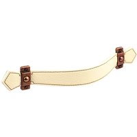 Leather Cabinet Pulls and Strap Handles To Match