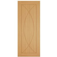 Deanta Amalfi Contemporary Fully Finished Oak Internal Door - 1981mm x 610mm (78x24 inch) Engineered Oak