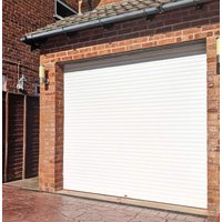 Birkdale Classic White Roller Garage Door - 2286mm x 2133mm Aluminium