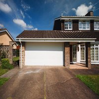 Birkdale Premium White Roller Garage Door - 5300mm x 2200mm Aluminium