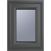 Crystal Triple Glazed Top Hung Clear Grey/White Window - 610mm x 1040mm uPVC Crystal-Direct