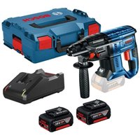 Bosch GBH 18V-20 SDS Plus Hammer Drill 18V with L-BOXX & 2 x 18V 4.0Ah Li-ion Batteries