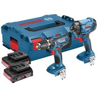 Bosch GSB 18-2-LI Combination Drill & GDR 18-LI Impact Driver