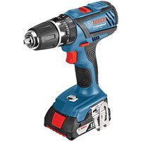Bosch GSB 18V-21 Combination Drill & 2 x 18V 4.0Ah Li-ion Batteries