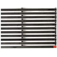 ACO DrainMat Threshold Door Drainage Black Rubber and Aluminium Mat 1000mm x 500mm