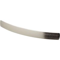 Loch - Curved Bow Kitchen Handle - Satin Nickel